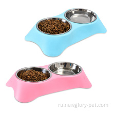 Double Dog Cat Bowls премиум